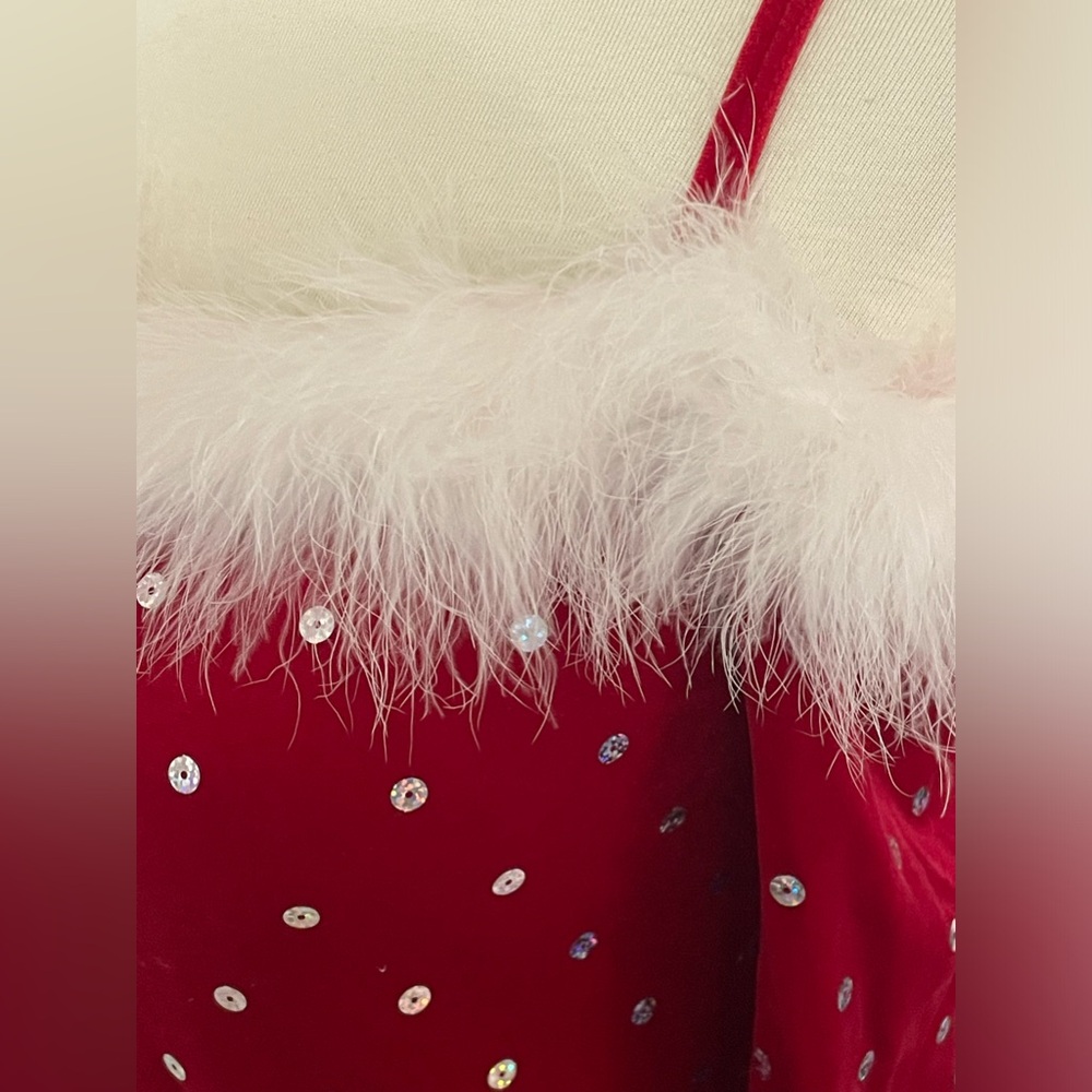 Santa Baby Dance Top Christmas Costume - Picture 7 of 8